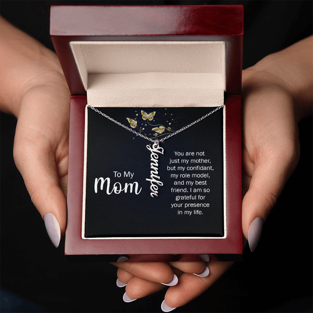 To My Mom - Name Necklace