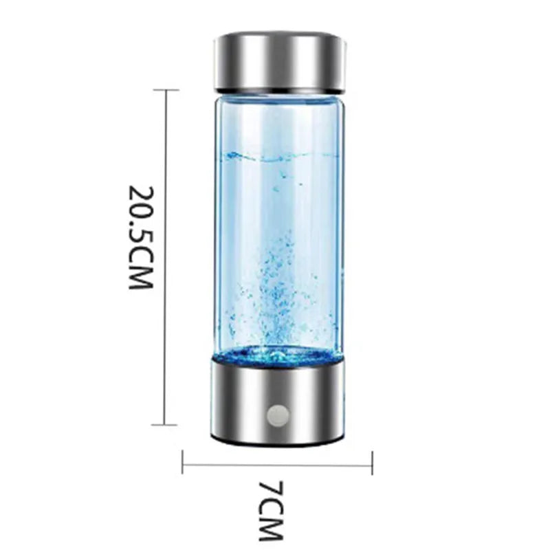 Water Cup Electric Hydrogen  Generator Bottle