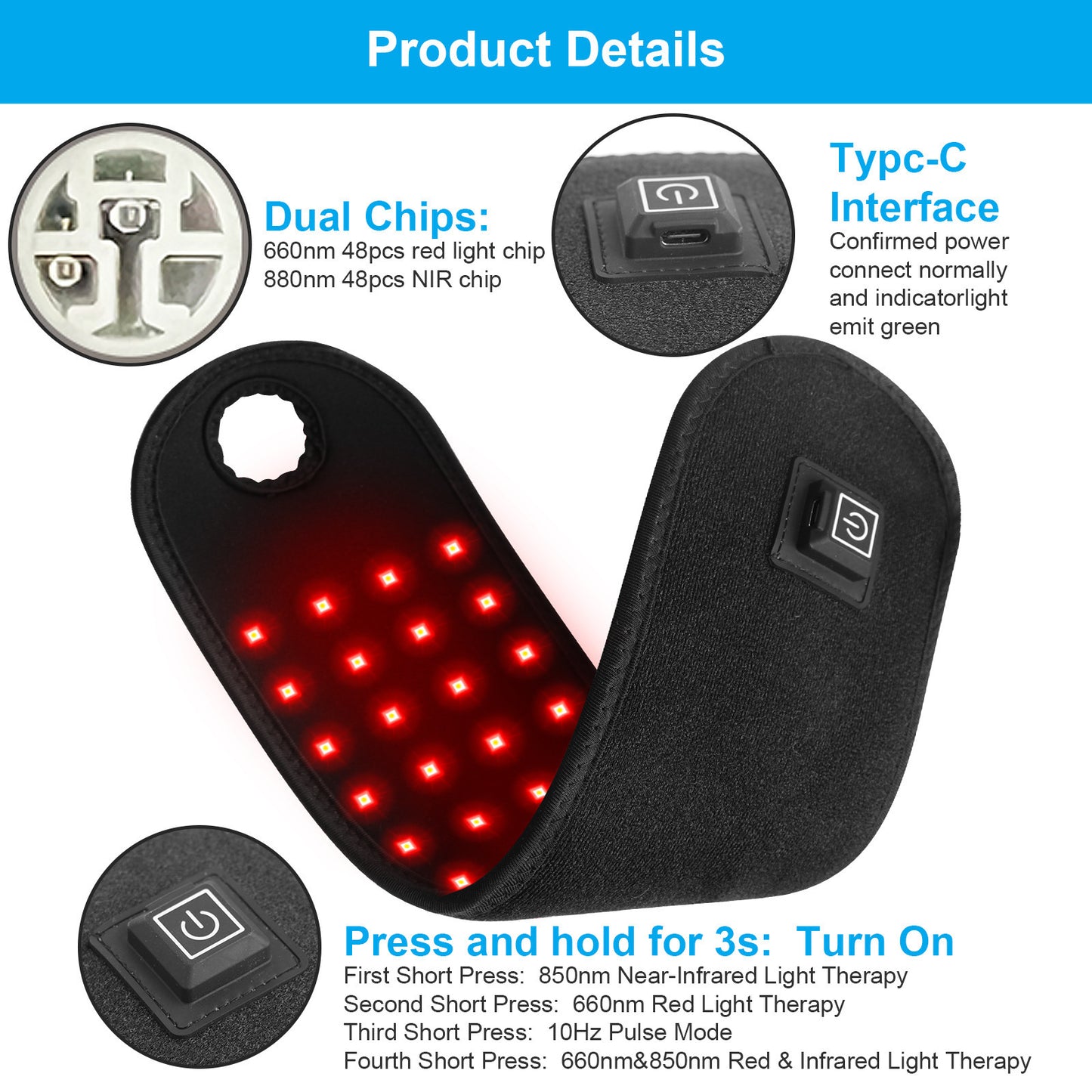 Infrared Light Physical Therapy Band