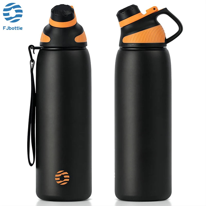 This stainless steel water bottle features a convenient magnetic lid, making it easy to enjoy your favorite beverages on-the-go. Crafted from durable stainless steel, this bottle offers long-lasting use and a sleek, modern design. Stay hydrated and stylish with this must-have accessory.