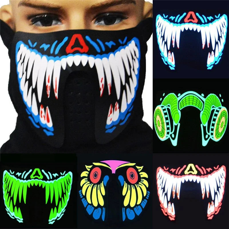 Halloween Party LED Mask